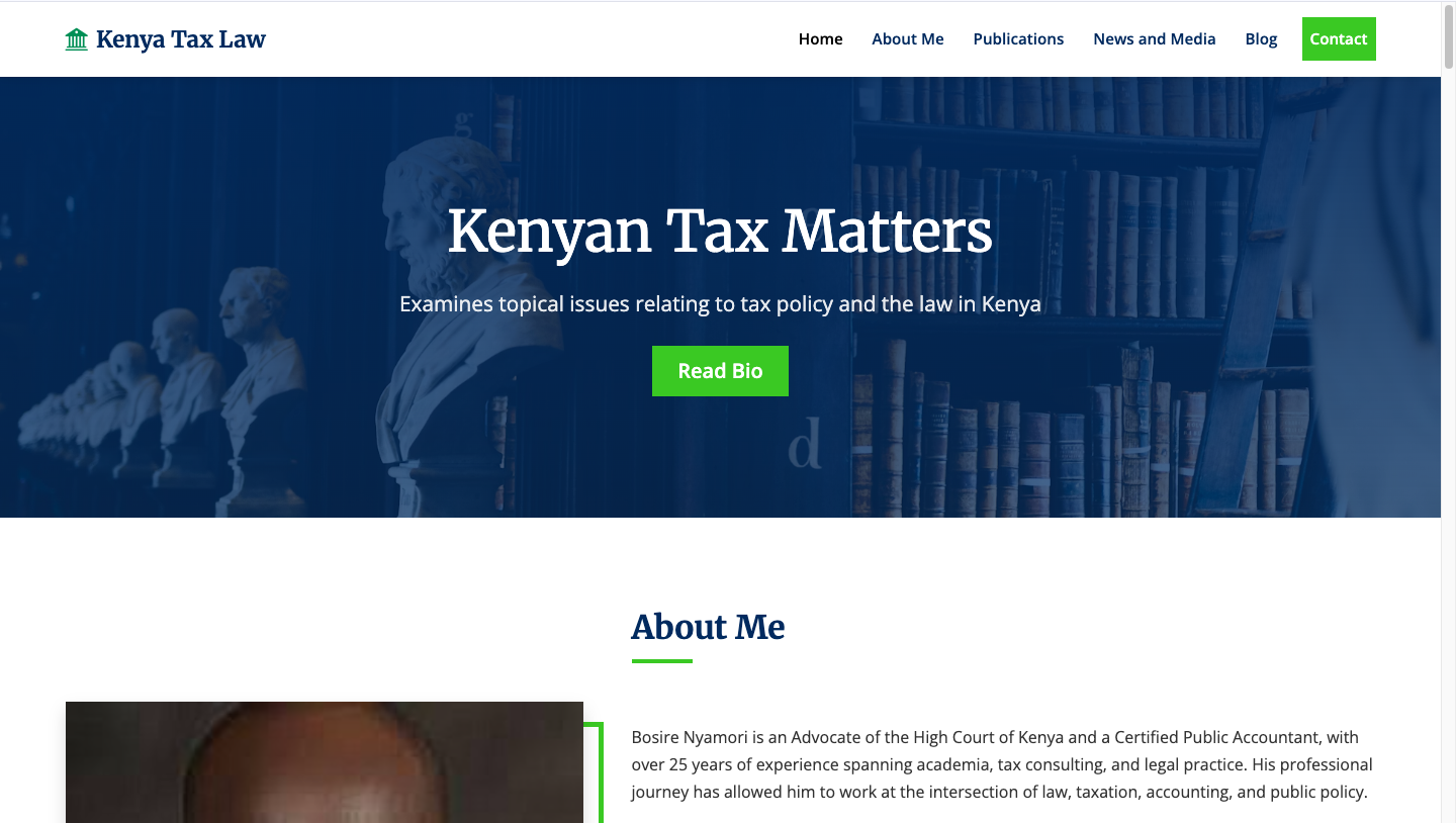 Kenya Tax Law