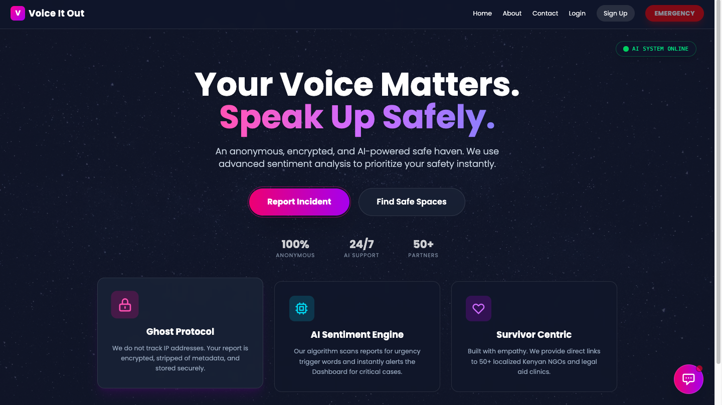 Voice it out